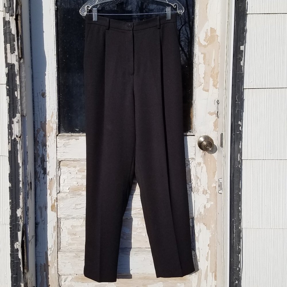 Sarah B Studio Black Vintage Dress Pants